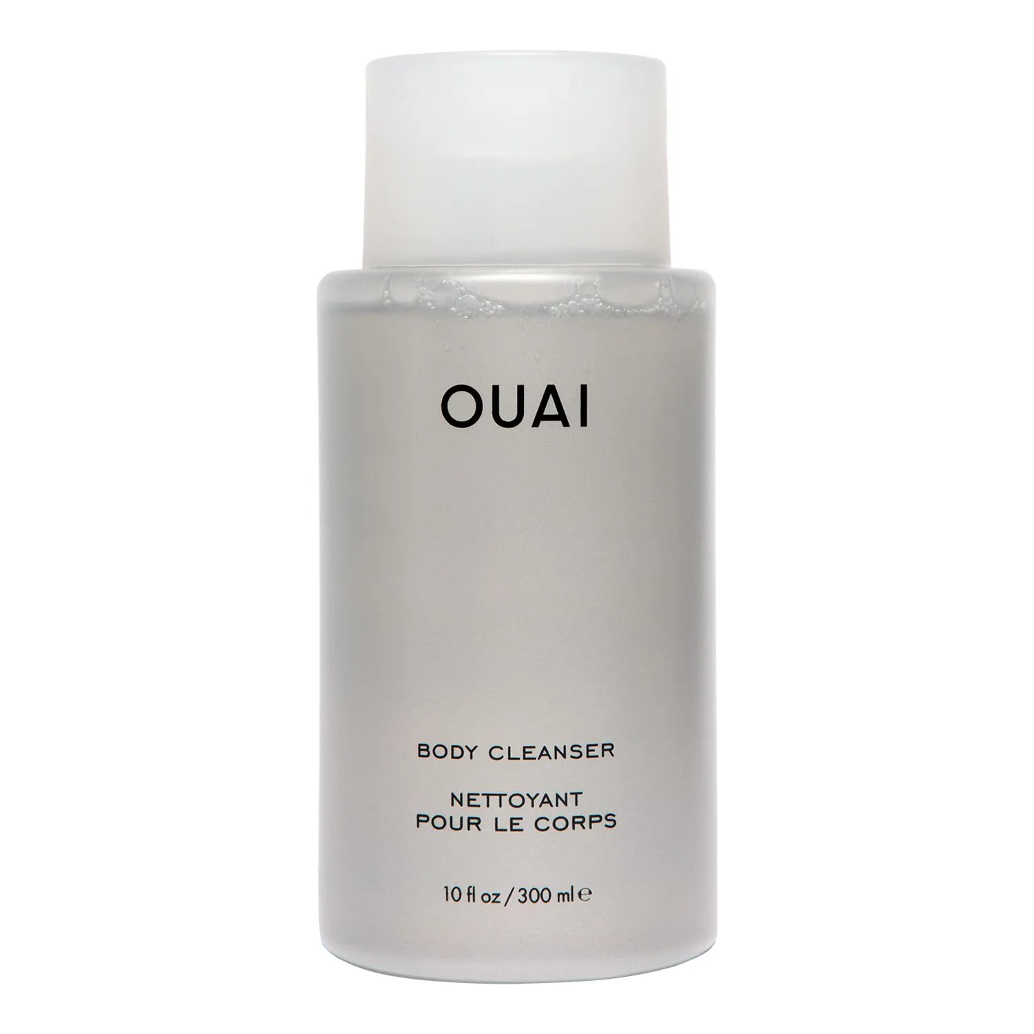 OUAI Body Cleanser, Dean Street - Foaming Body Wash with Jojoba Oil and Rosehip Oil to Hydrate, Nurture, Balance and Soften Skin - Paraben, Phthalate and Sulfate Free Skin Care Products (10 Fl Oz)