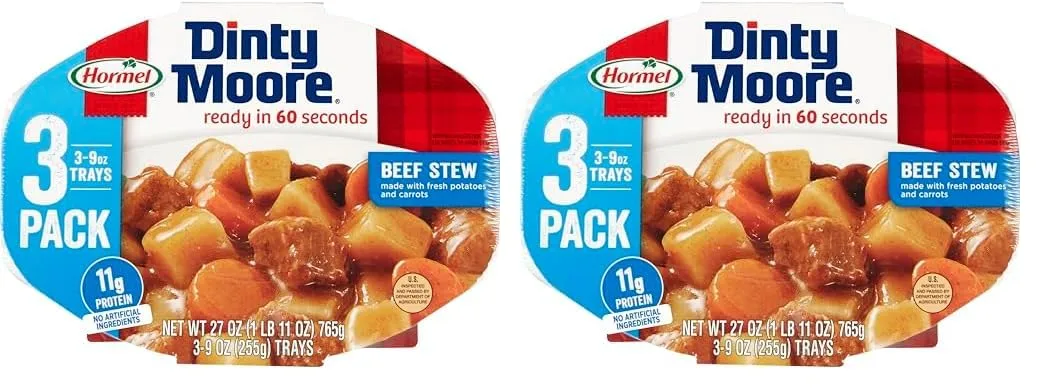 DINTY MOORE Beef Stew, 9 Ounce (Pack of 6)