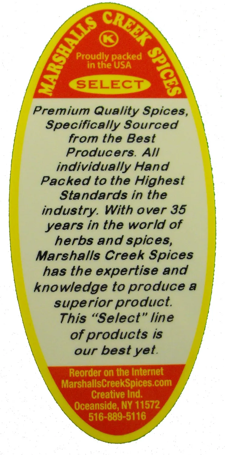 Marshalls Creek Spices, Select CELERY SALT 16 ounces
