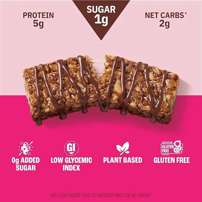 Munk Pack Keto Granola Bar Dark Chocolate Cocoa, 1.12 Oz, 4 Ct