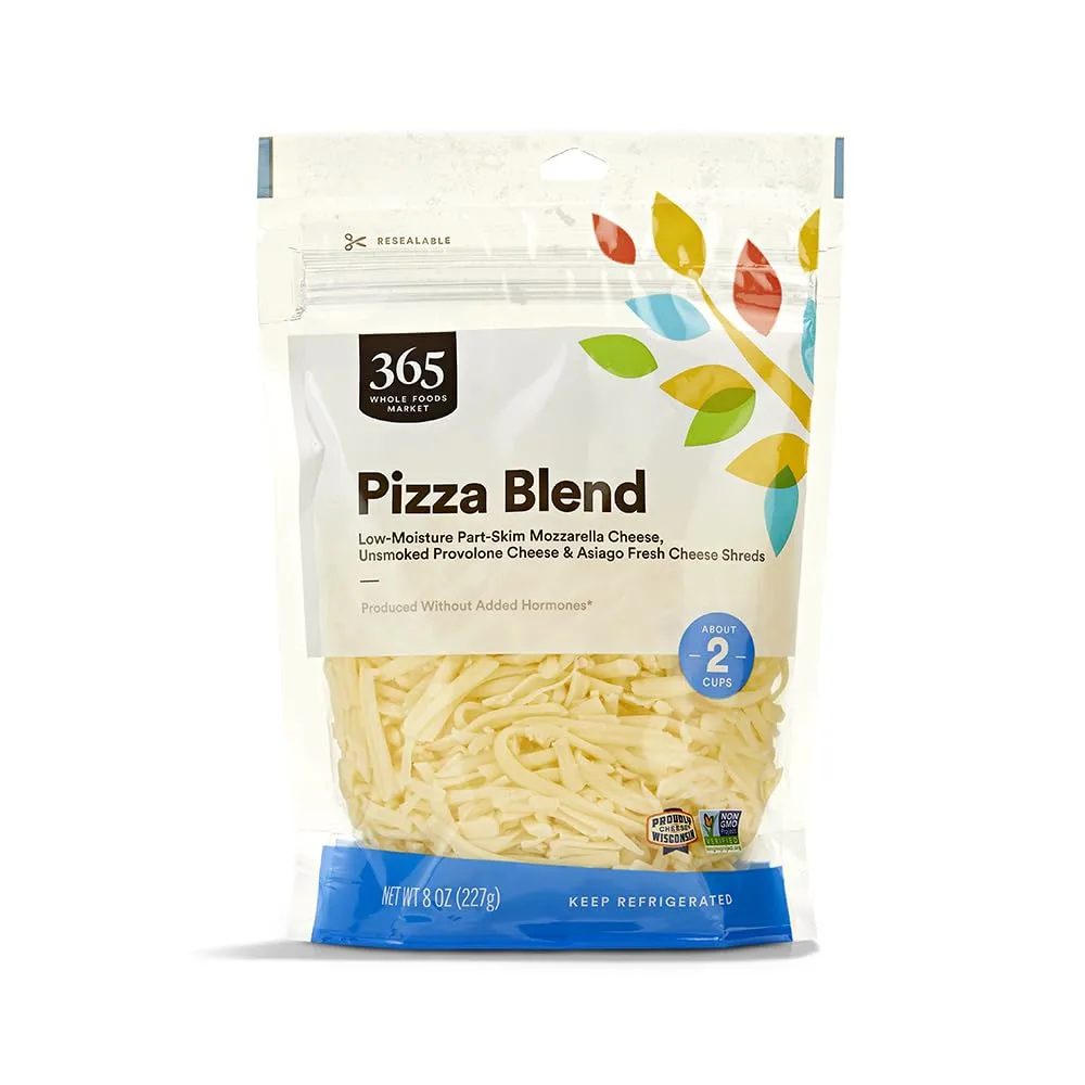 365 by Whole Foods Market, Blend Pizza Shred, 8 Ounce