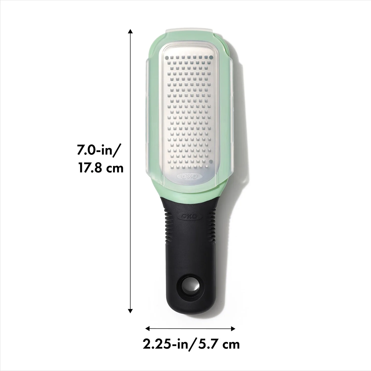 OXO Good Grips Etched Ginger & Garlic Grater, Green,us:one size