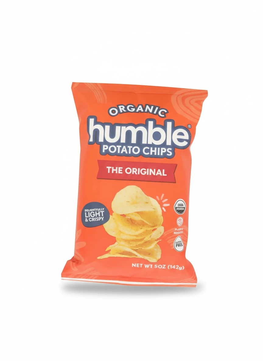 Humble Potato Chips Co Organic The Original Potato Chips, 5 OZ