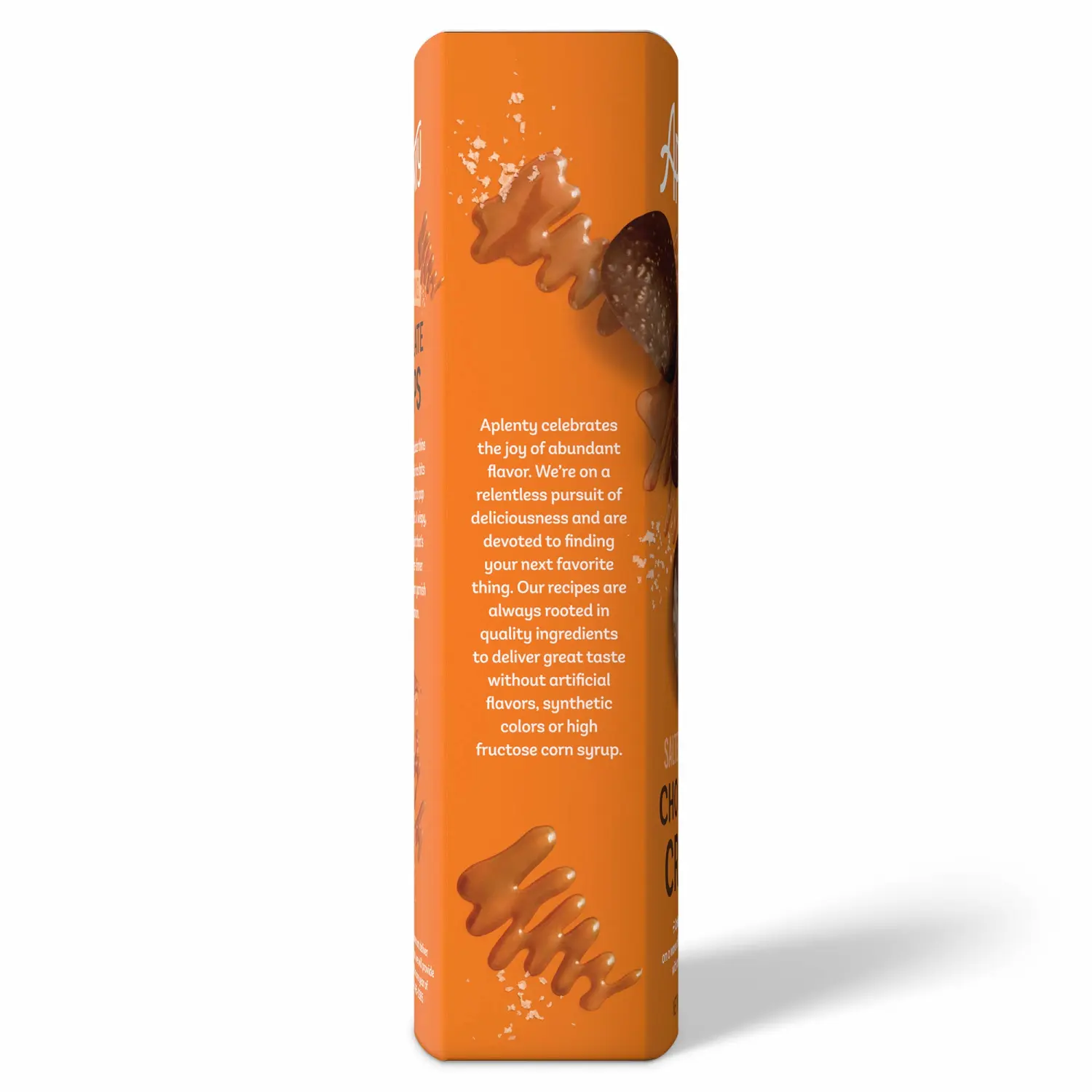 Amazon Brand, Aplenty Salted Caramel Chocolate Crisps, 4.4 Oz
