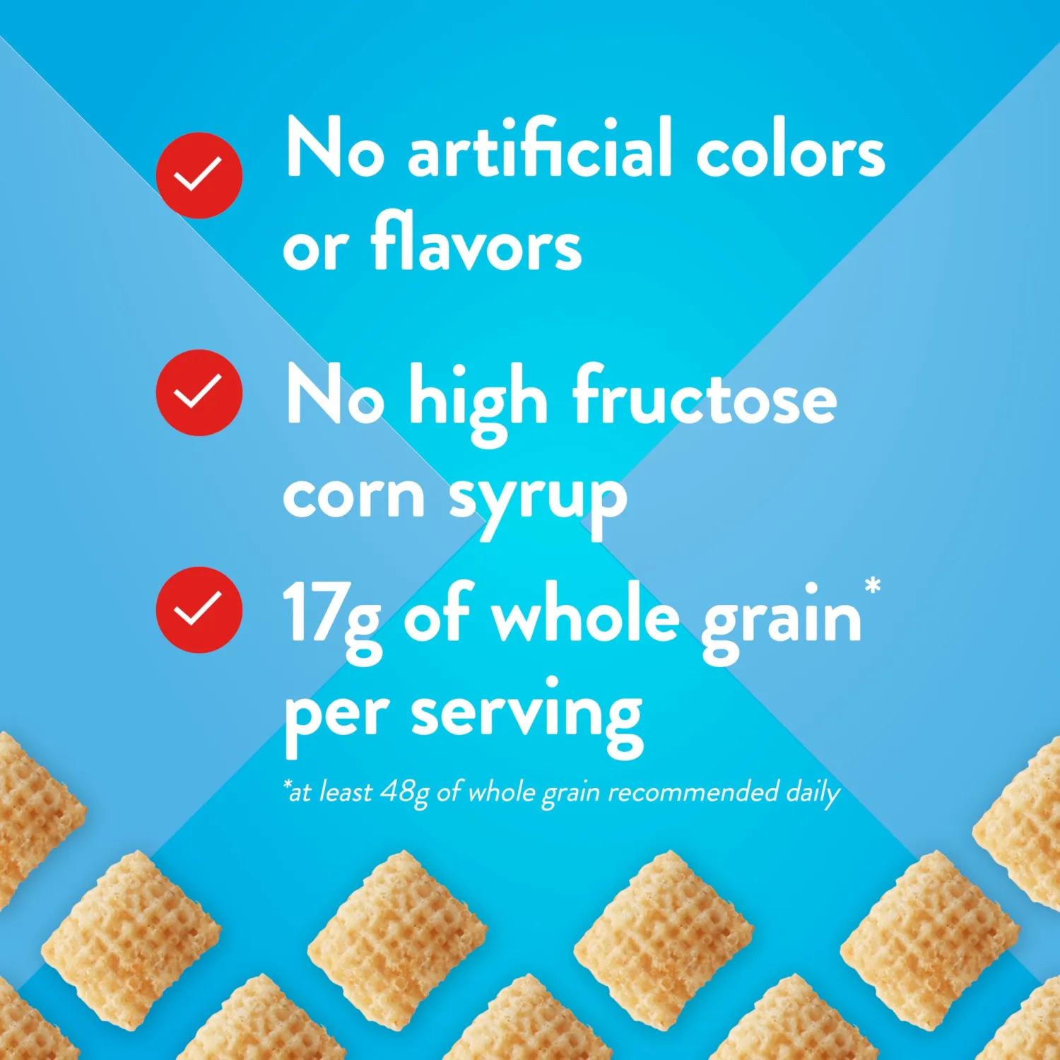 Rice Chex Gluten Free Breakfast Cereal, Homemade Chex Mix Ingredient, Family Size, 18 oz