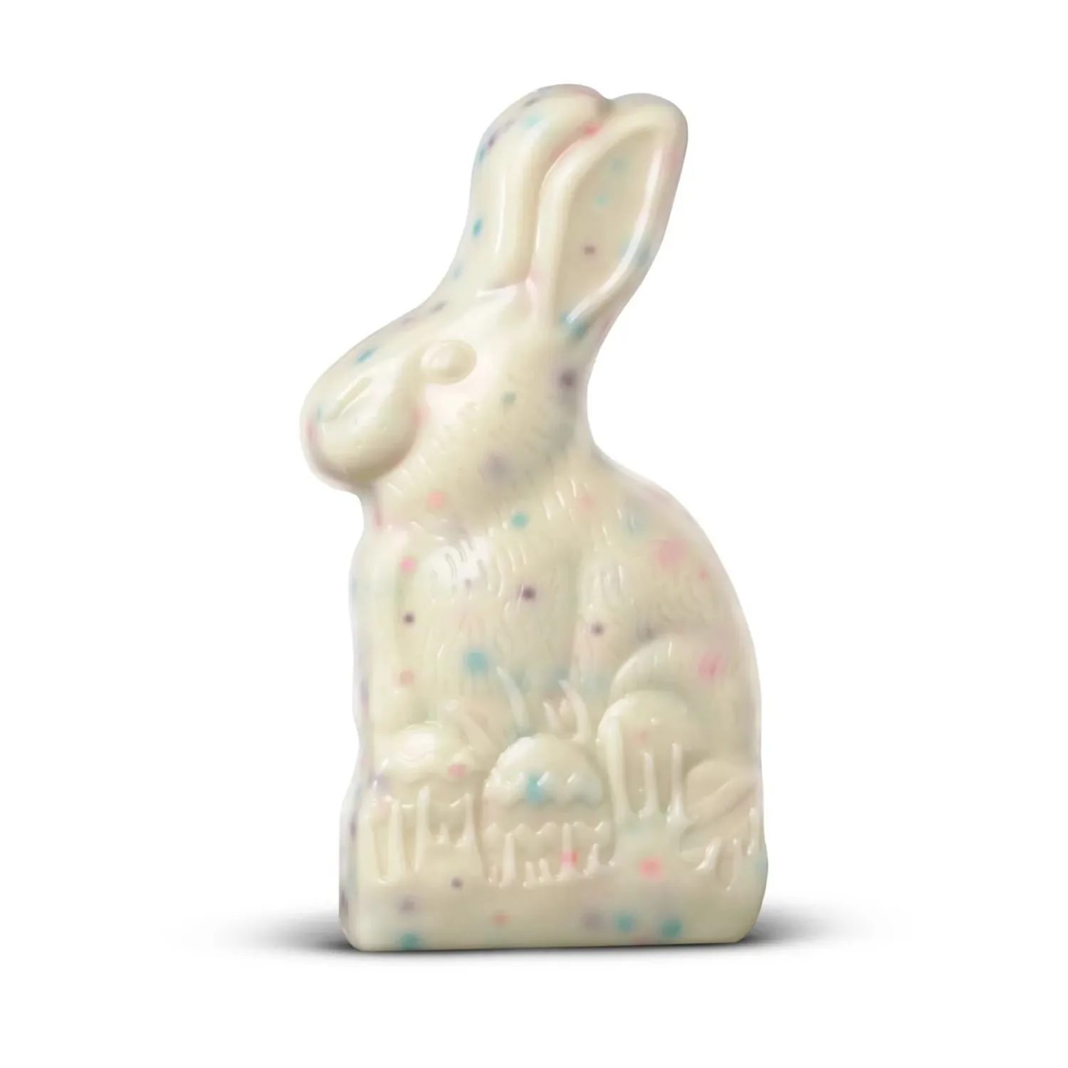 Hershey Large Bunny Cookies 'N Cream Polka Dot Easter Chocolate Bunny - 2 Pack Large White Chocolate Bunny with Crunchy Cookie Bits - Easter Basket Treat, Holiday Gift, Party Favor