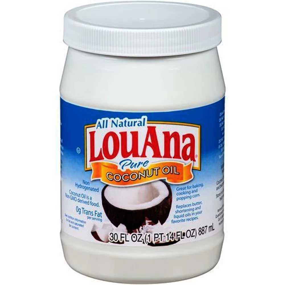 LouAna Pure Coconut Oil (All Natural) 30 fl oz