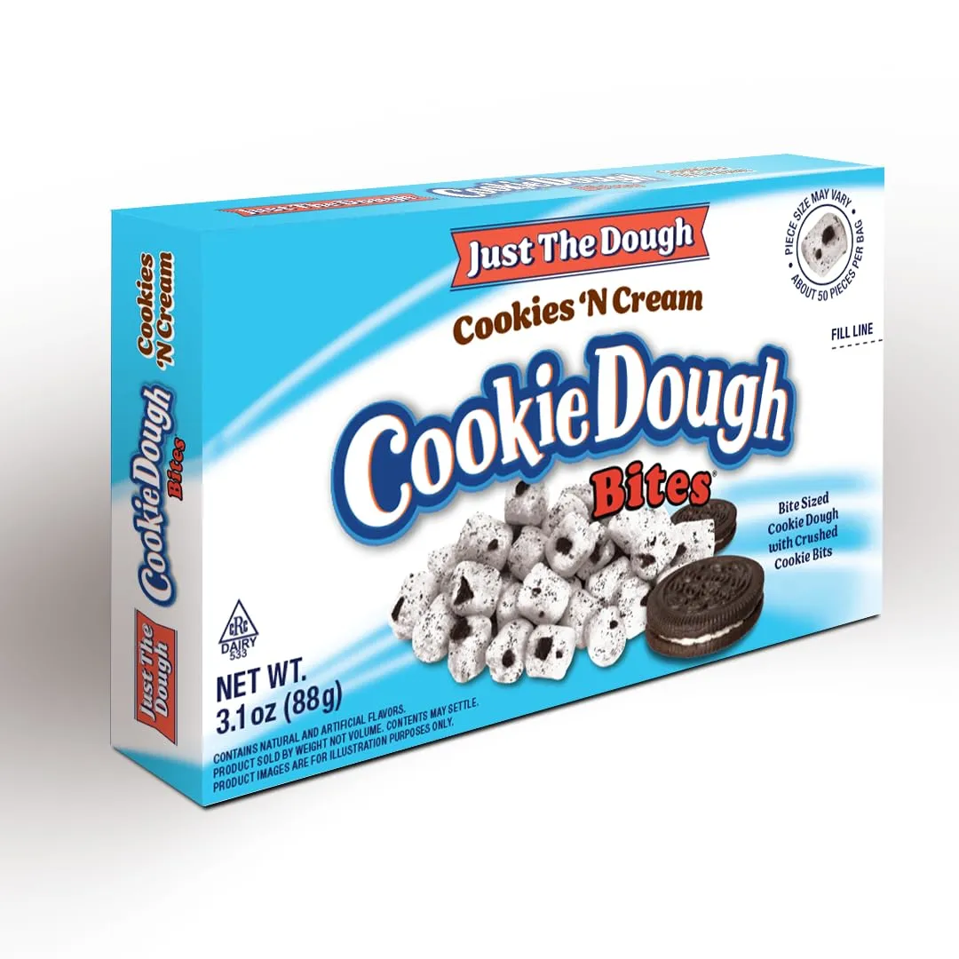 Just the Dough Cookies & Cream 3.1 oz