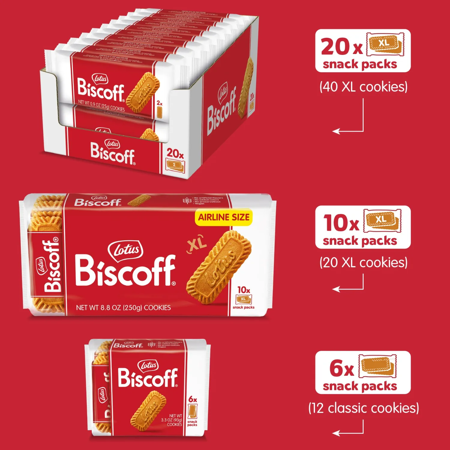 Biscoff Cookies Two-Pack, 80 Count