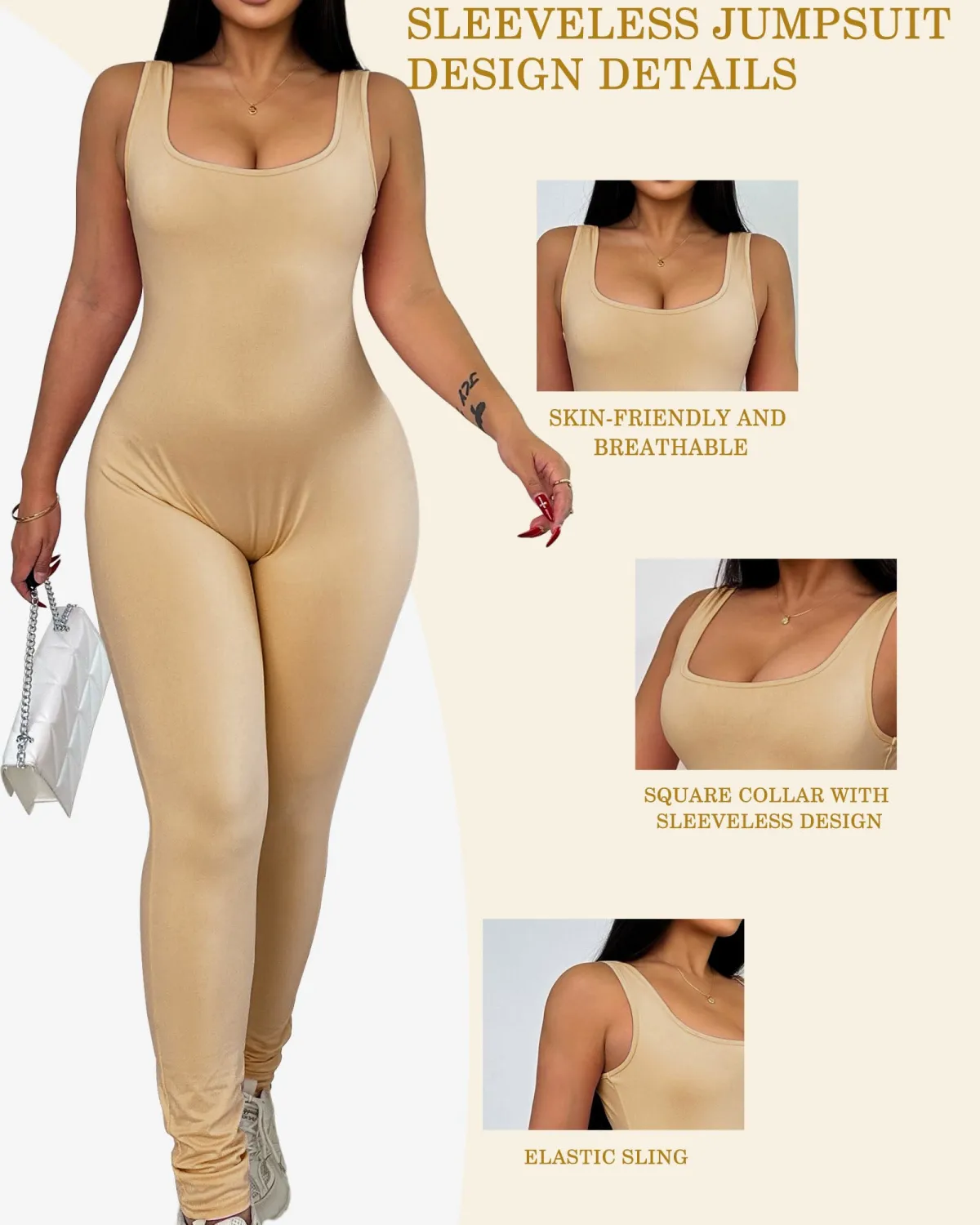 One Piece Jumpsuit Full Body Suits Workout Jumpsuits for Women Workout Outfits Full Bodysuits for Women Pants Yoga Gym