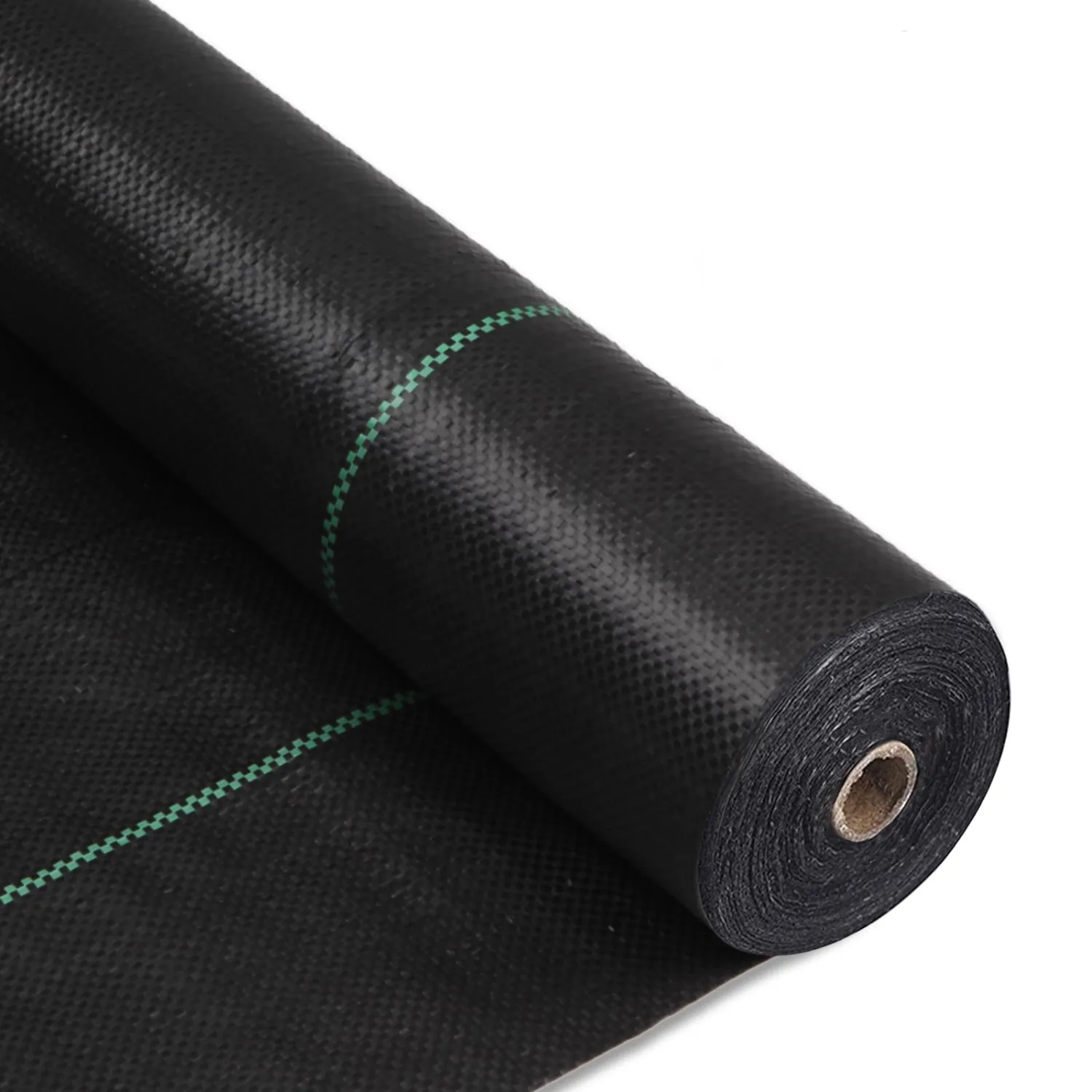 3ftx100ft Weed Barrier Landscape Fabric Heavy Duty, Weed Gardening Ground Cover Mat, Weed Control Garden Cloth, Woven Geotextile Fabric for Underlayment, Commercial Driveway Fabric, Black