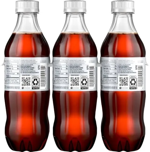 Diet Coke Soda Soft Drink, 16.9 fl oz, 12 Pack