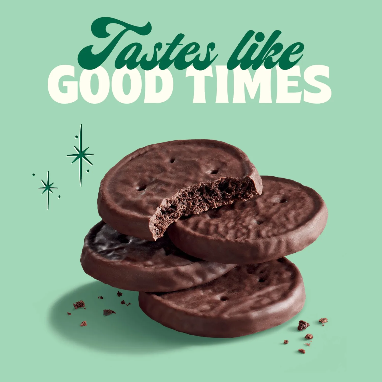 Back to Nature Fudge Mint Cookies - Vegan, Non-GMO, Made with Wheat Flour, Delicious & Quality Snacks, 5.5 Ounce