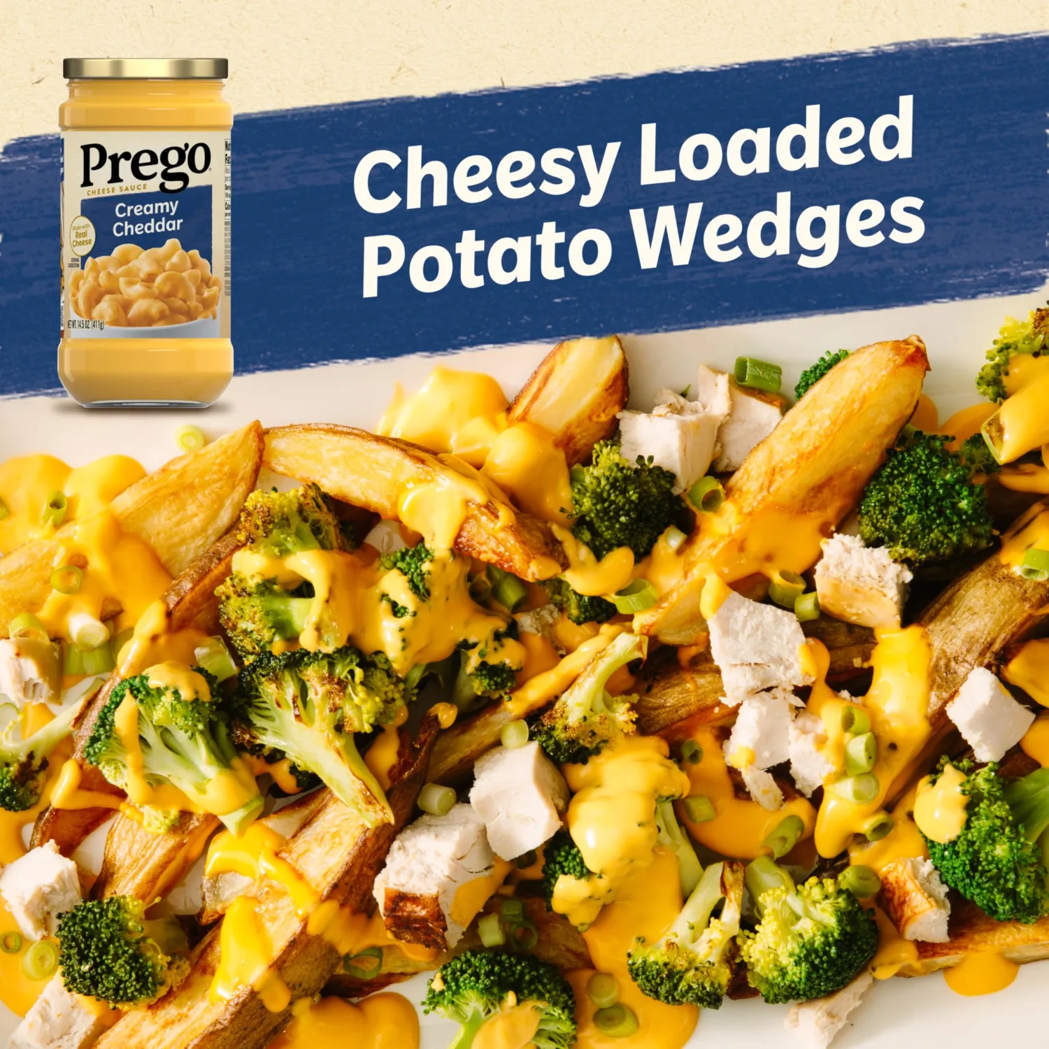 Prego Creamy Cheddar Cheese Sauce, 14.5 oz Jar