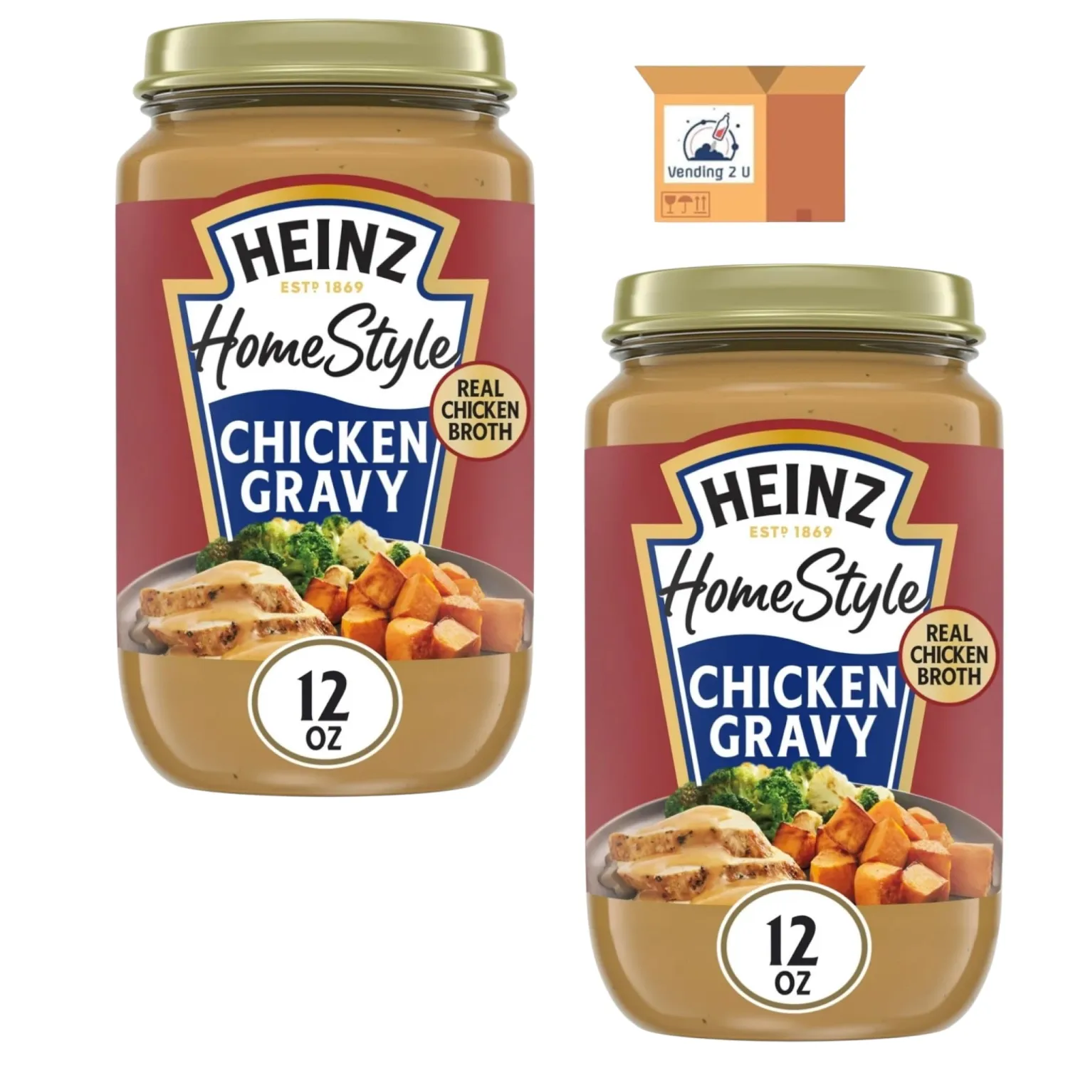 HomeStyle Classic Chicken Gravy, 12 oz, 2 Pack