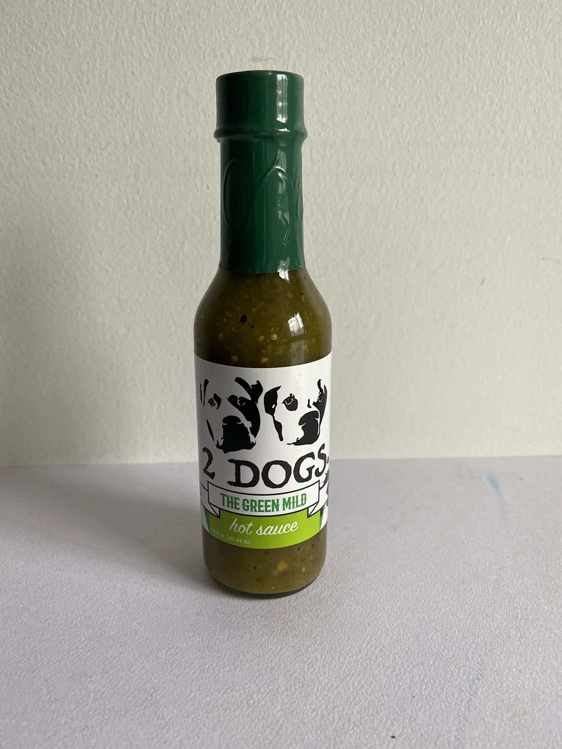 2 Dogs Hot Sauce (The Green Mild)