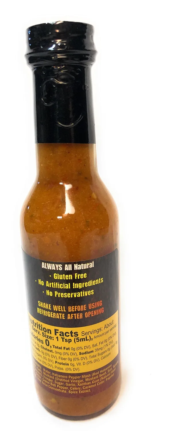 Dinosaur Sauce Hot Devils Duel Habnro, 5 oz
