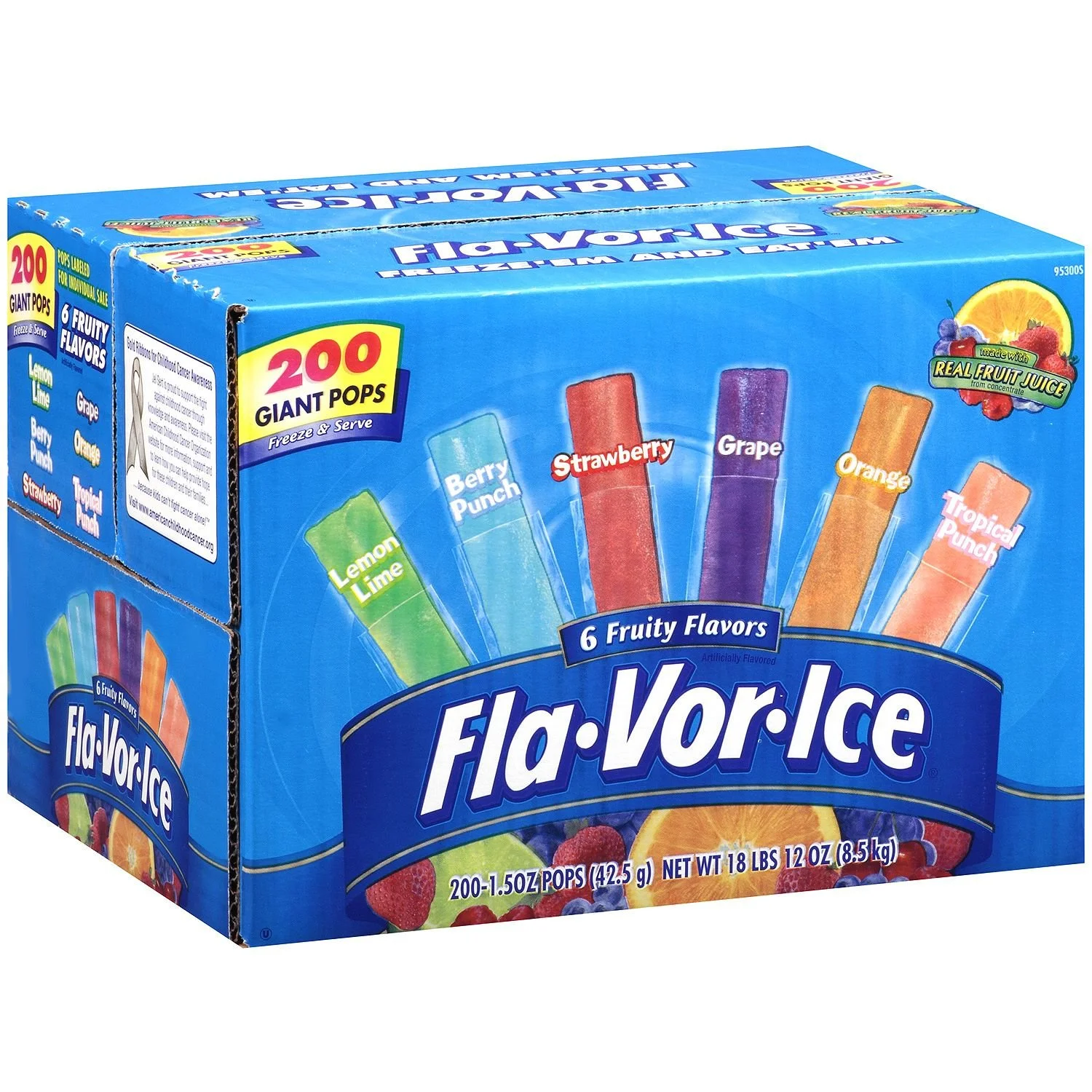 fla-vor-ice plus giant pops