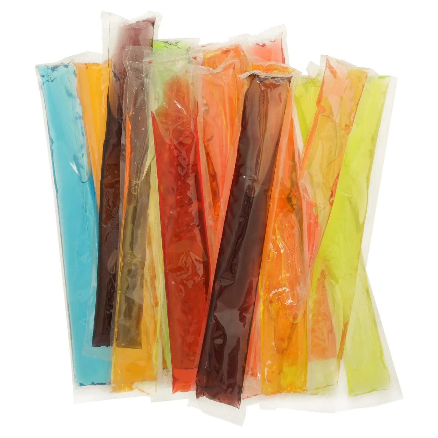 Fun Pops Fruit Flavored Freezable Ice Pops, 2.5oz, 24 Count (1 Pack)