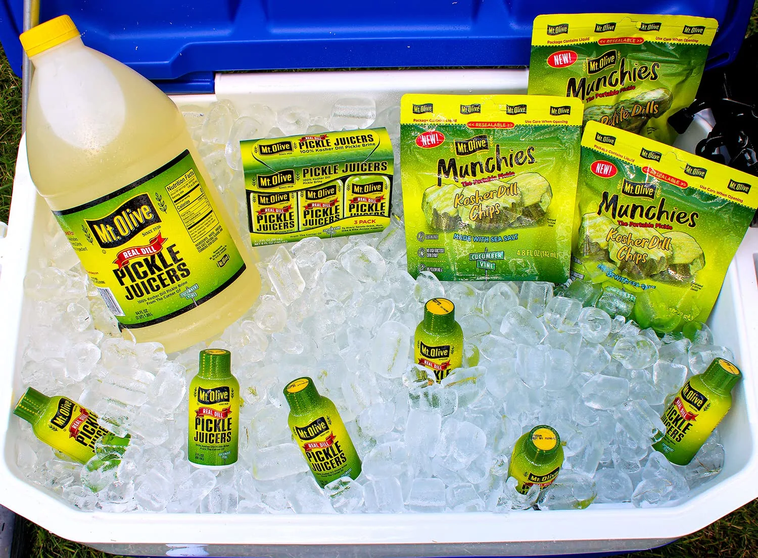 Mt. Olive Pickle Juice 100% Kosher Dill Pickle Brine, 64 Ounce Bottle