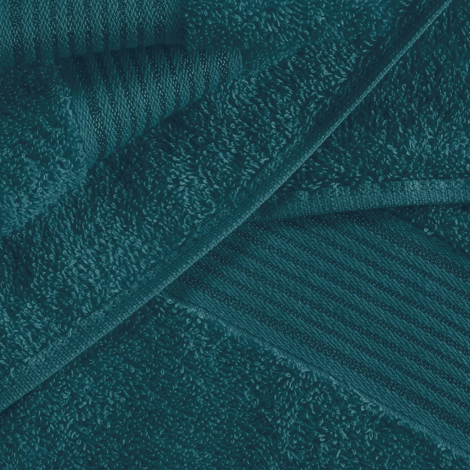 BELZZI Home Ultra Soft 4 Pack Oversized Bath Towel Set 27x54, Cotton Compact Bath Towels, Highly Absorbant Eco-Friendly Quickdry & Lightweight Towel, Ideal for Gym Travel Camp Pool - Teal