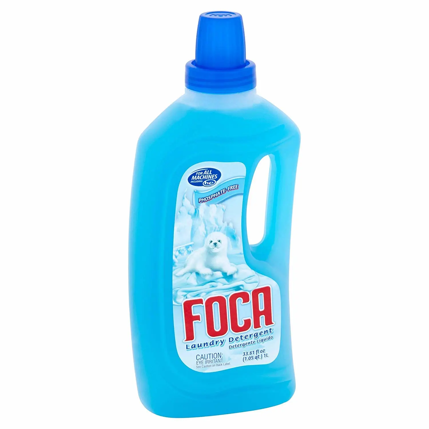 Foca Liquid Laundry Detergent Biodegradable - 33.8 Oz. (Pack of 2)