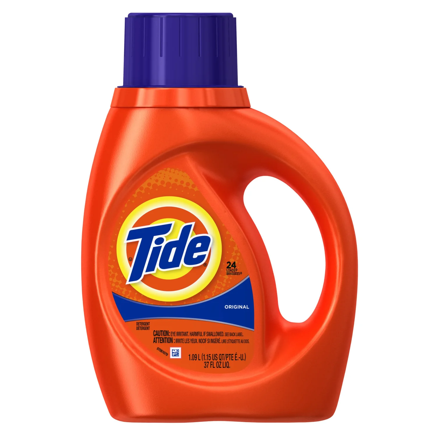 Tide Liquid Laundry Detergent, Original Scent, 1.09 L (24 Loads)