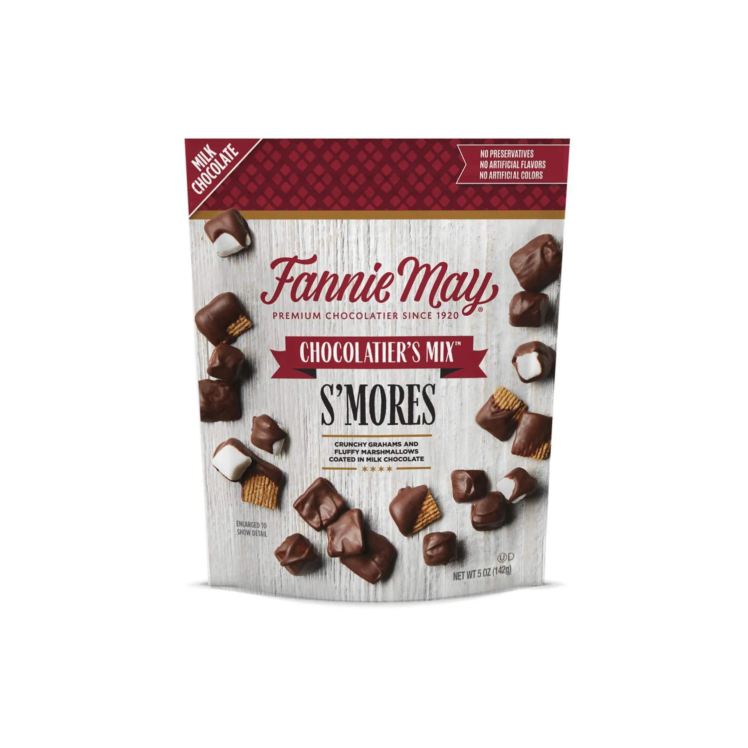 Fannie May 5oz S'mores Snack Mix Premium Bag