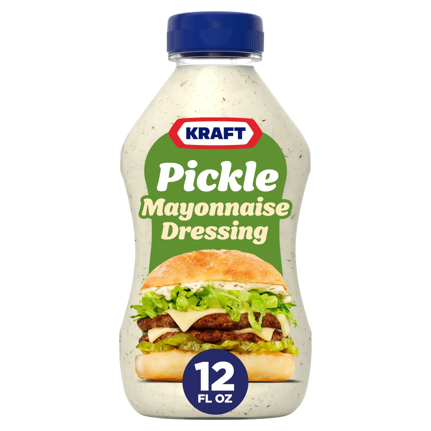 Kraft Pickle Mayonnaise Dressing, 12 fl oz Bottle