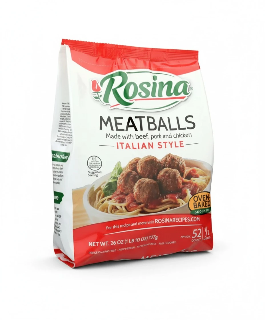 Rosina, Italian Style Meatballs, 26 oz (Frozen)
