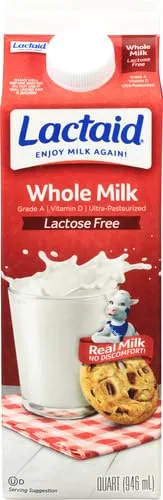 Lactaid Whole Milk, 32 fl oz