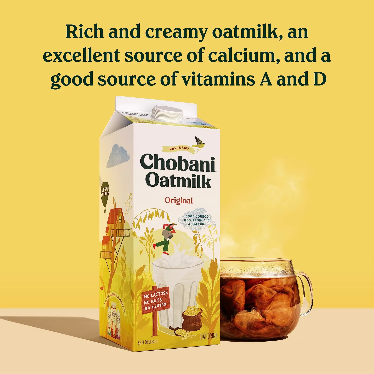 Chobani Oatmilk Original 52 Fl Oz