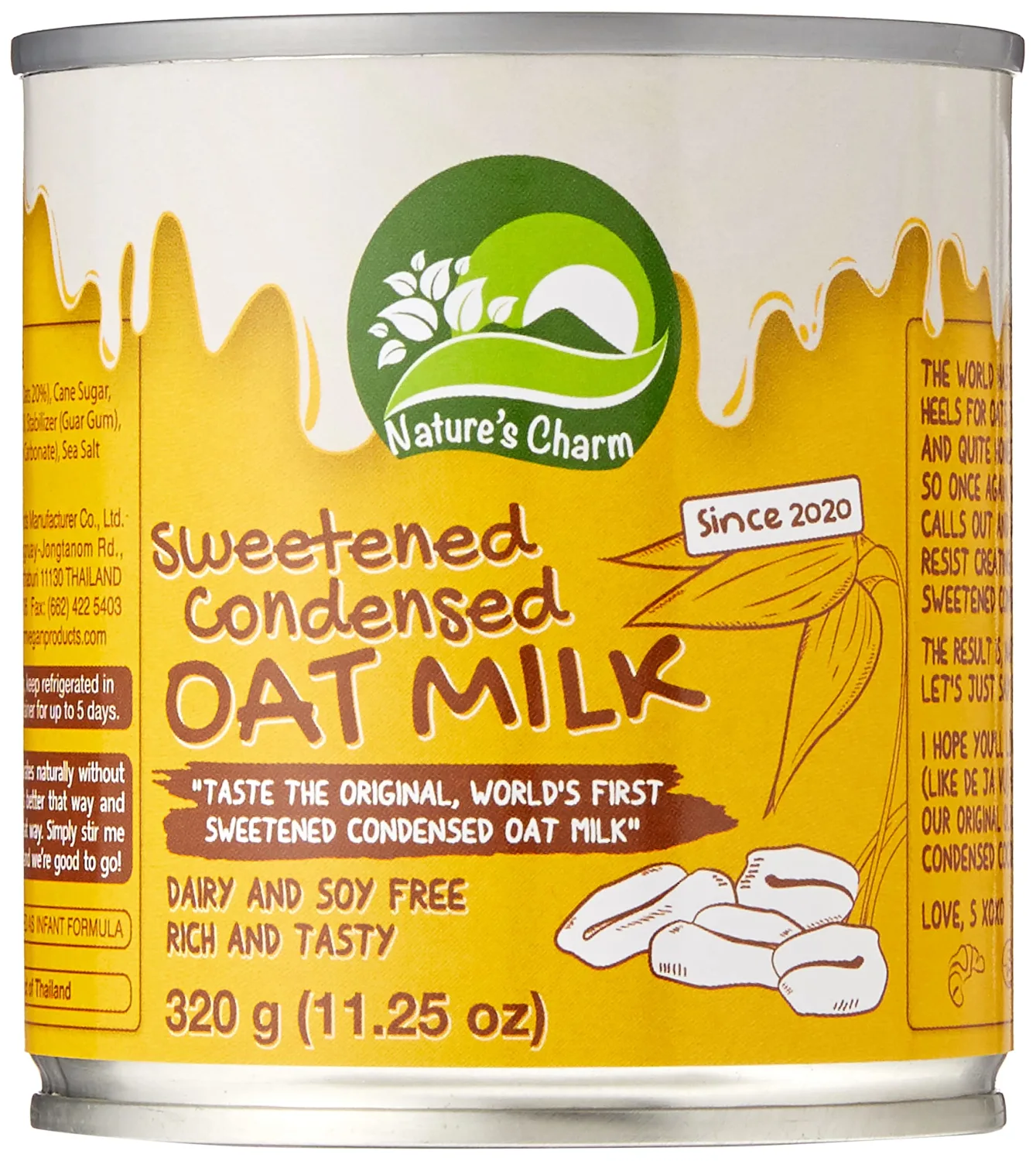 Natures Charm Milk Oat Condensed 11.25 FO
