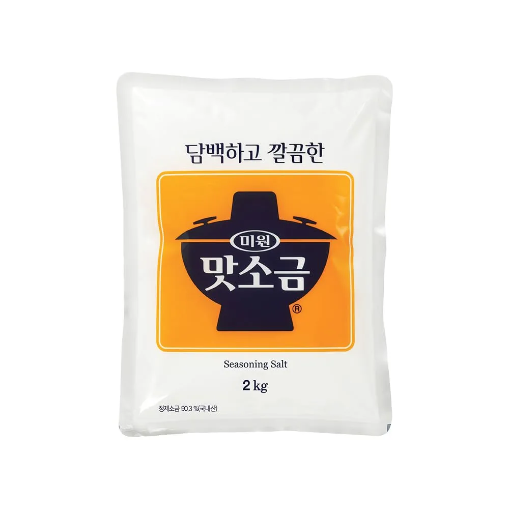 Chung Jung One Miwon MSG Salt Seasoning, 4.4 lbs, TikTok Viral Cucumber MSG, Monosodium Glutamate Powder