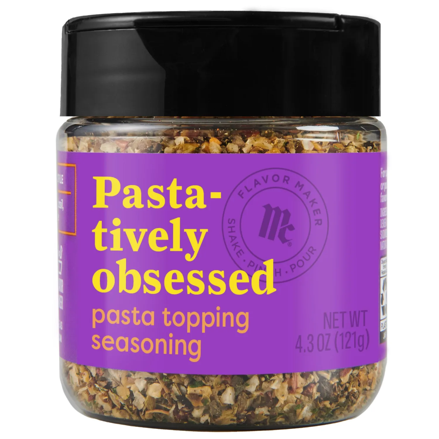 McCormick Pasta Topping Seasoning, Flavor Maker, 4.3 oz