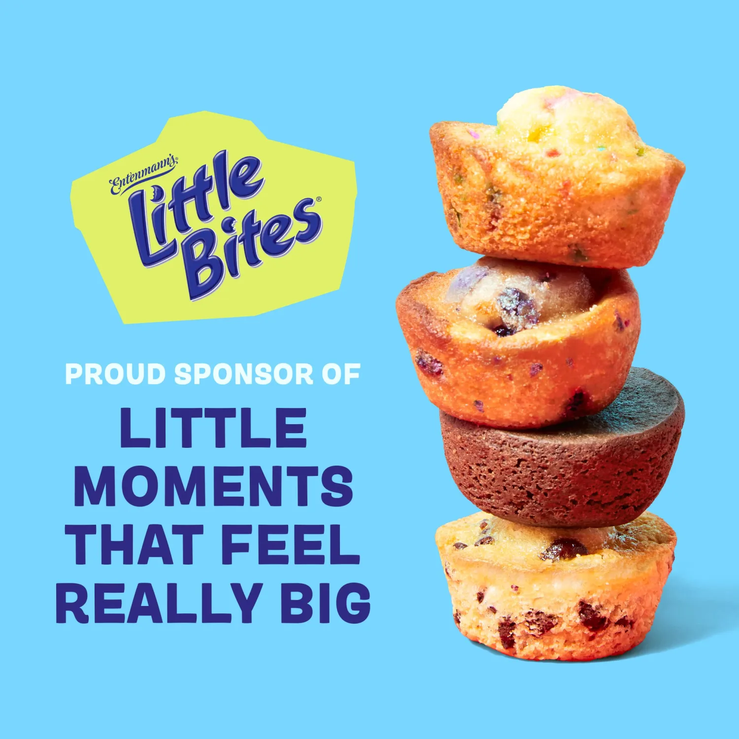 (3 pack) Entenmann's Little Bites Crumb Cake Cinnamon and Brown Sugar Soft Mini Muffins, 15 individual packs (1.75 oz each), 26.25 oz Box