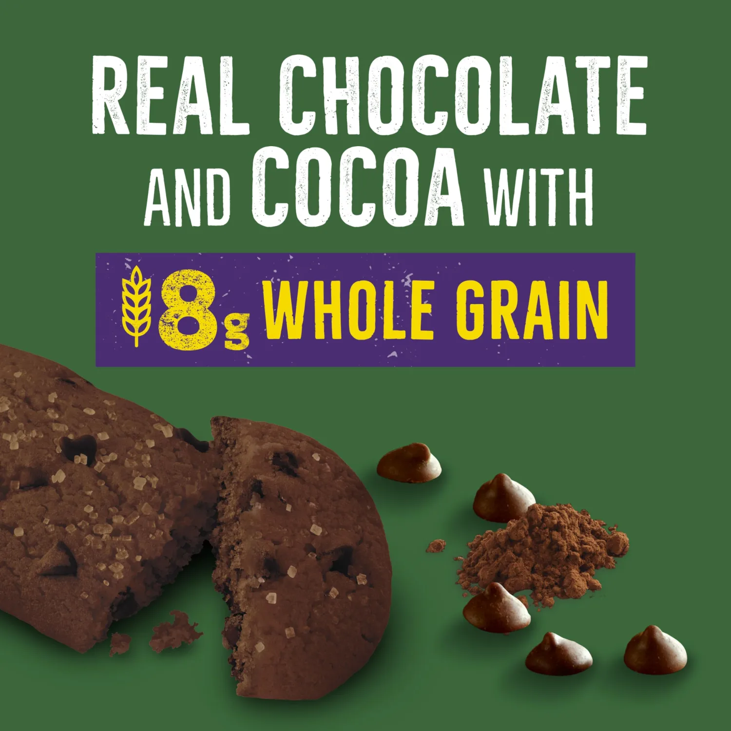 Nature Valley Soft Baked Muffin Bars, Double Chocolate Chip, Made With Whole Grain, 5 Count, 6.2 oz