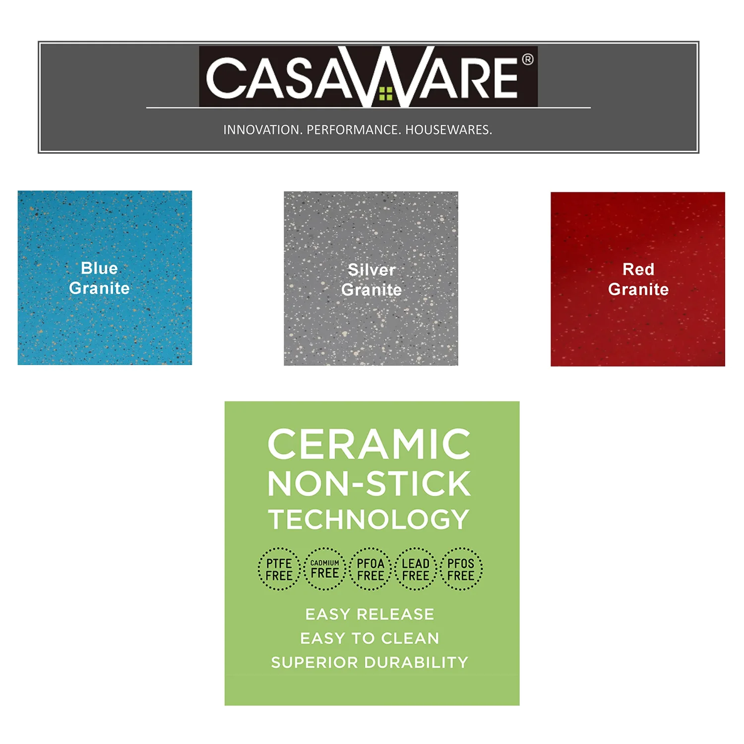 casaWare Mini Muffin Pan 12 Cup Ceramic Coated Non-Stick (Silver Granite)