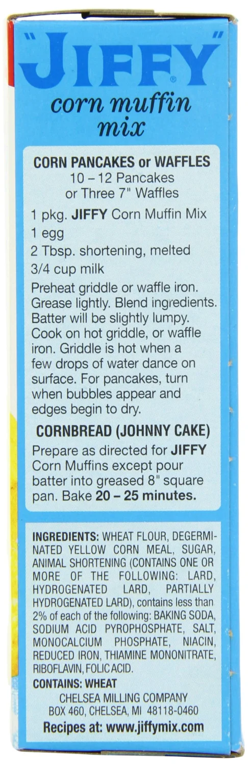 Jiffy Corn Muffin Mix 240 g (Pack of 6)