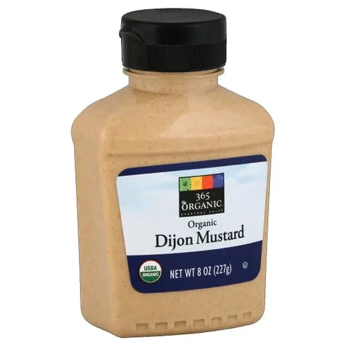 365 by Whole Foods Market, Organic Dijon Mustard, 8 Ounce (Pack of 2)