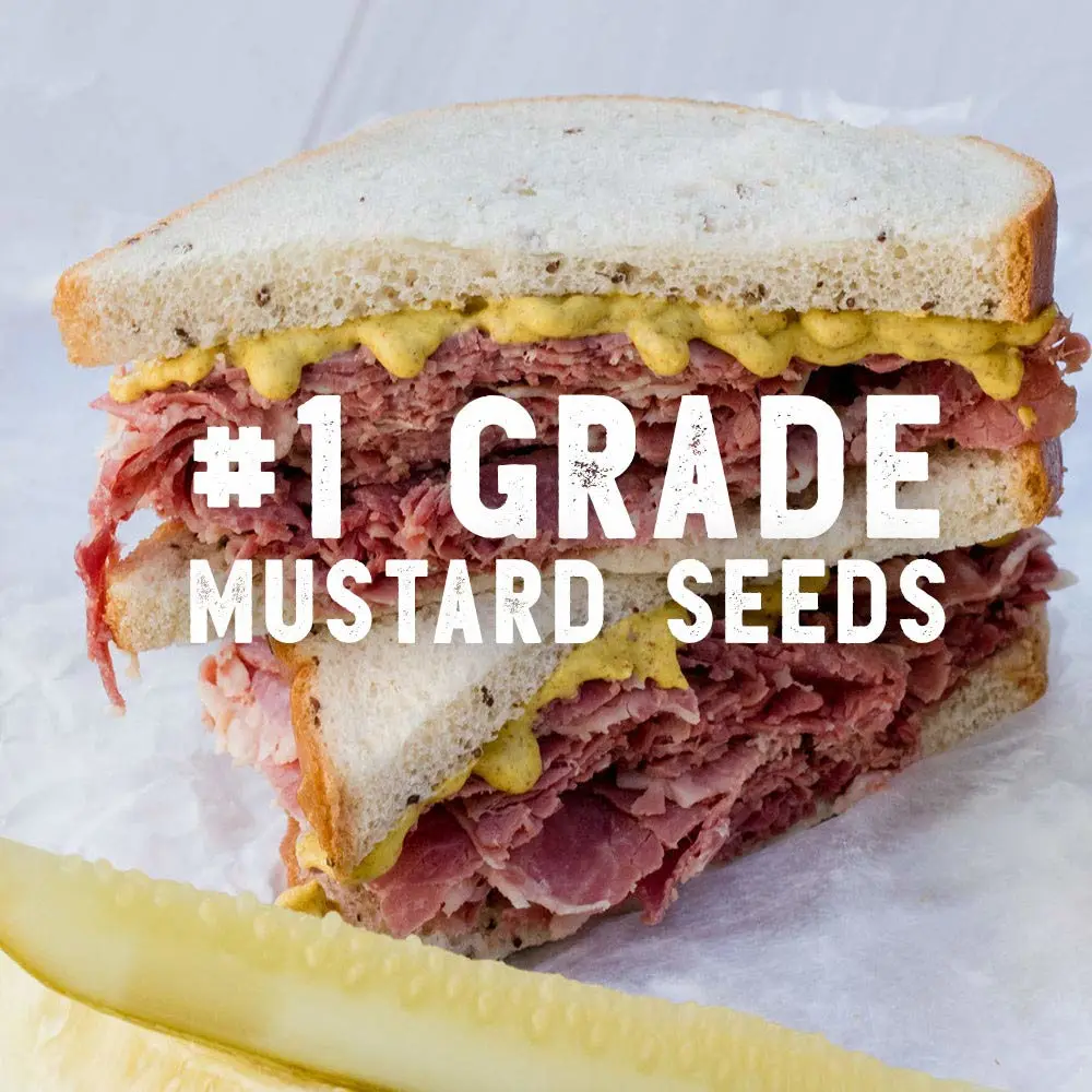 French's Spicy Brown Mustard, 105 oz - One 105 Ounce Bulk Container of Hot Brown Mustard, Perfect for Professional Use or for Refillable Containers at Home