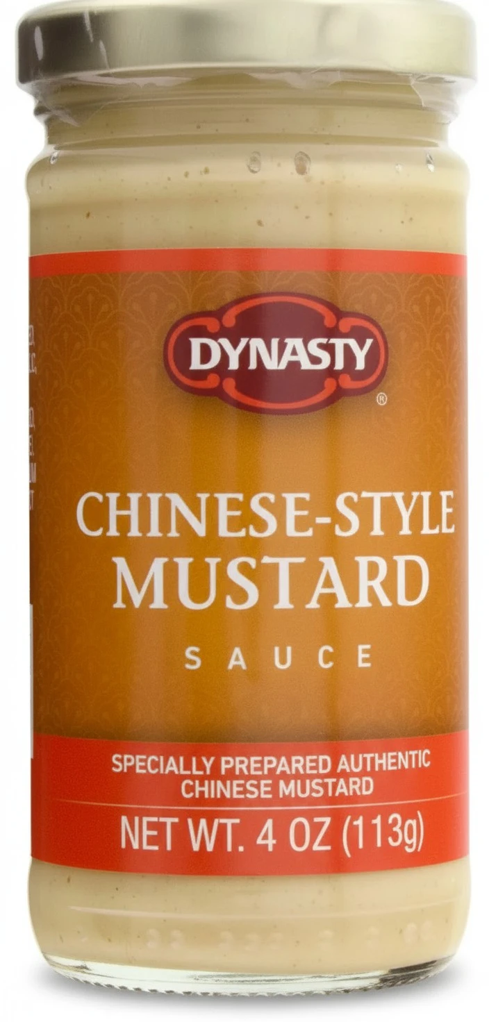 Dynasty Extra Hot Mustard, 4 Ounce (Packaging may vary)