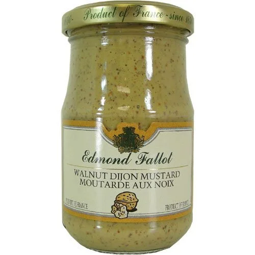 Edmond Fallot Dijon Mustard with Walnut (7 ounce)