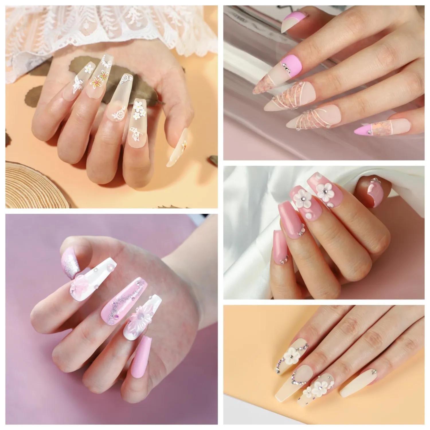 Acrylic Nail Kit for Beginners with Everything Nails Kit Acrylic Set with Drill and U V Light Professional Acrylic Powder Glitter Decorations Rhinstones Nail Starter Kit Gifts for Women