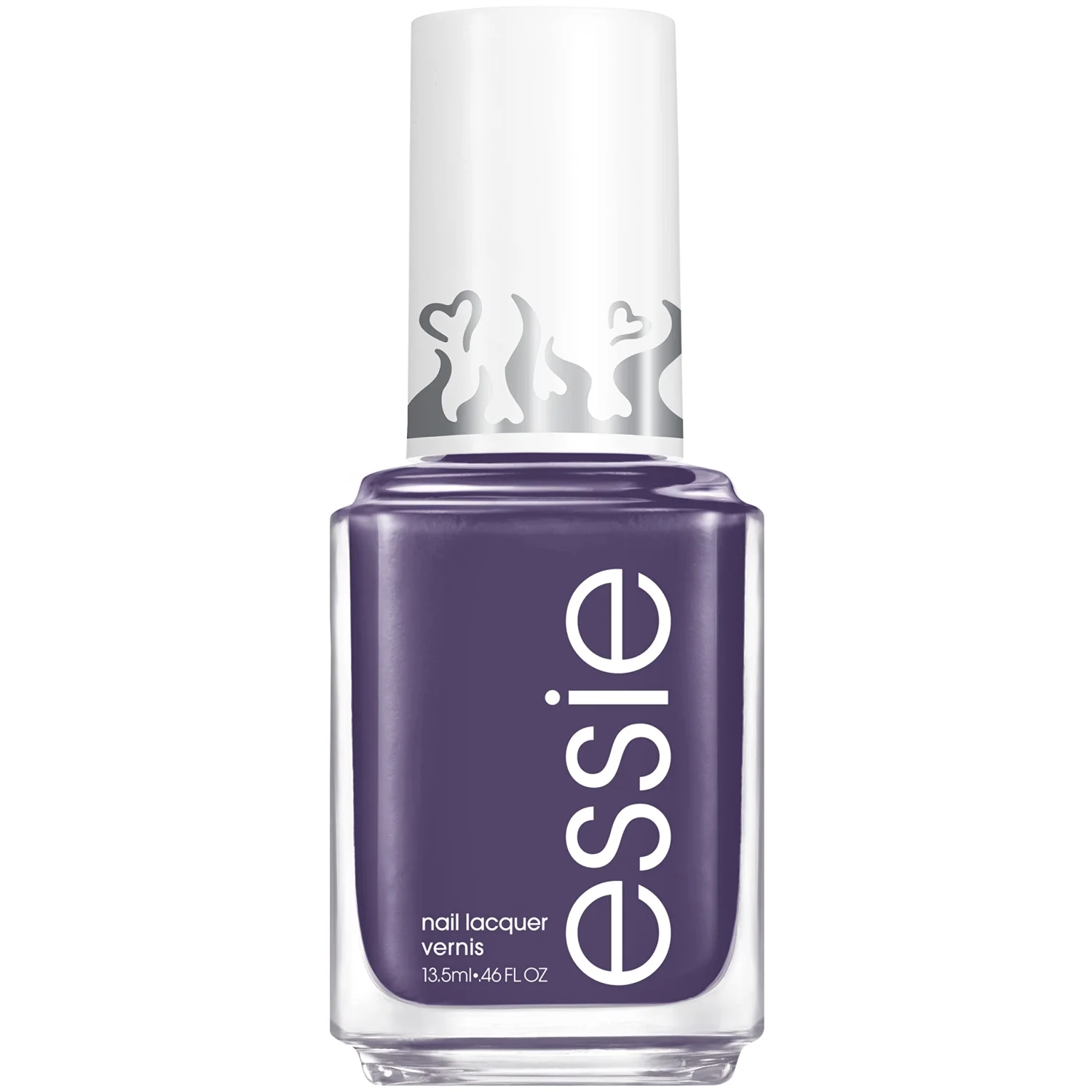 essie Salon-Quality Nail Polish, 8-free Vegan, Gray, No Ex-Pectations, 0.46 fl oz