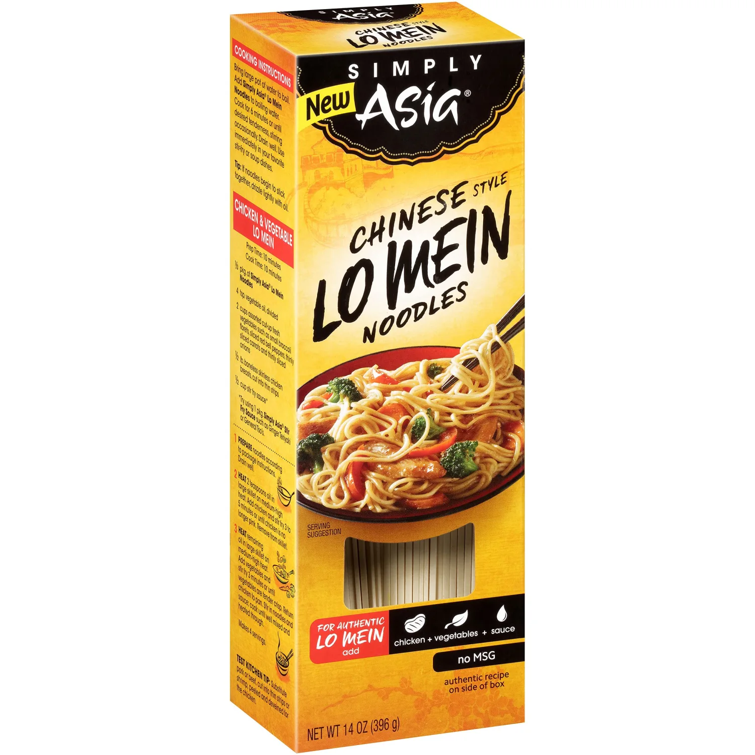 Simply Asia Chinese Style Lo Mein Noodles, 14 oz