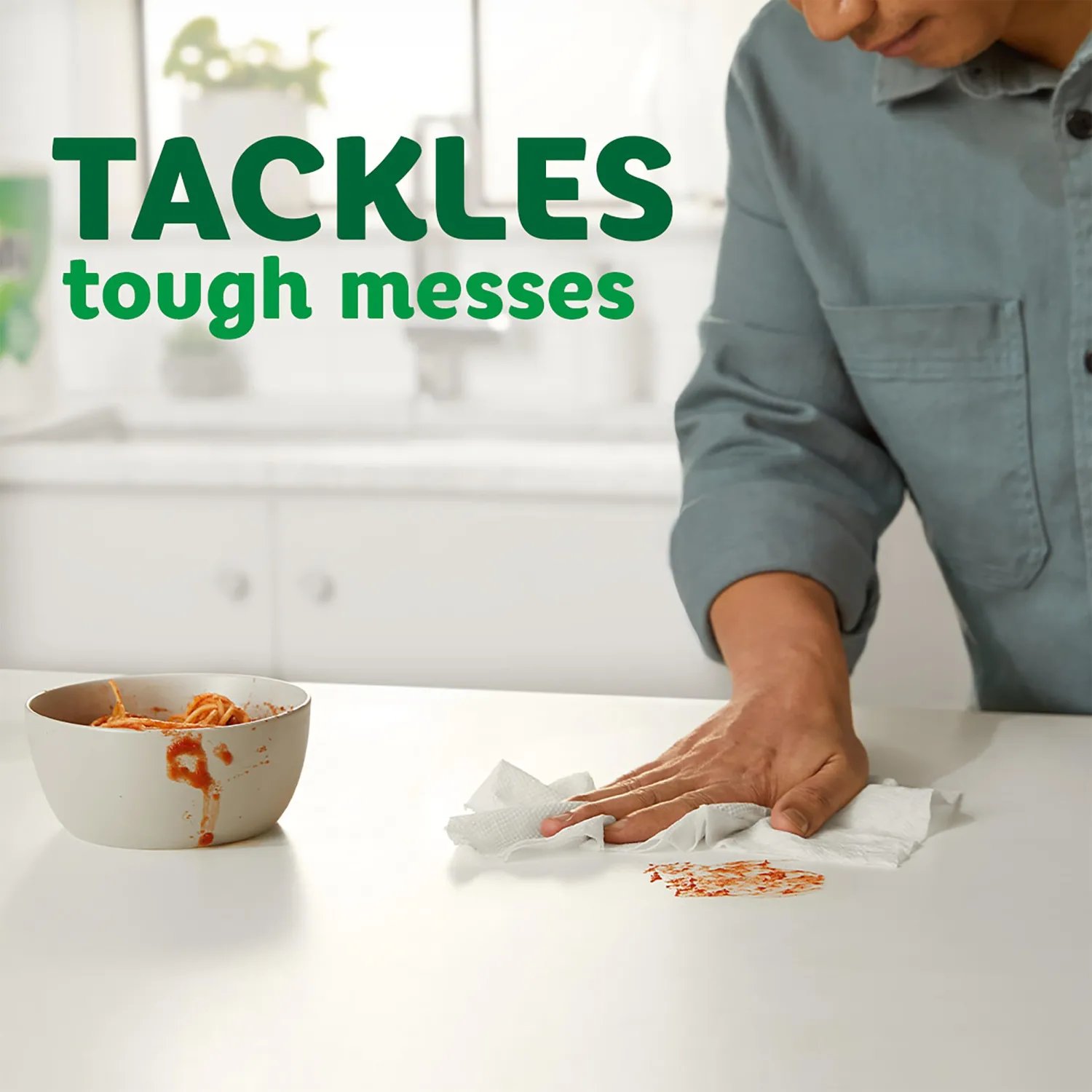 Bounty Select-A-Size Paper Towels, 2 Mega Rolls, White, 180 Sheets Per Roll