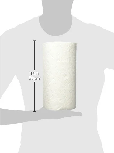 Bounty Select-A-Size Paper Towels, White, 6 Double Rolls = 12 Regular Rolls