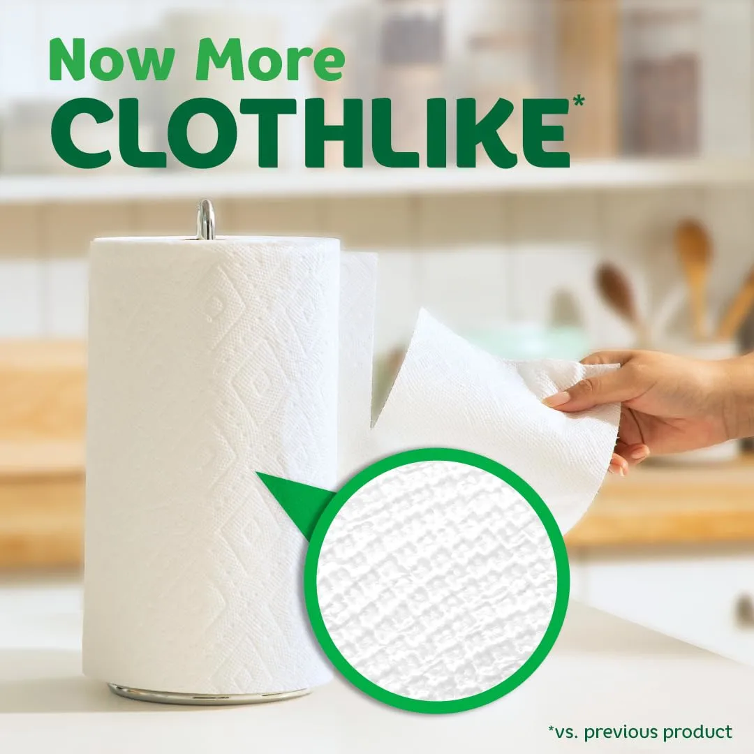 Bounty Select-A-Size Paper Towels, 6 Triple Rolls, White, 135 Sheets Per Roll