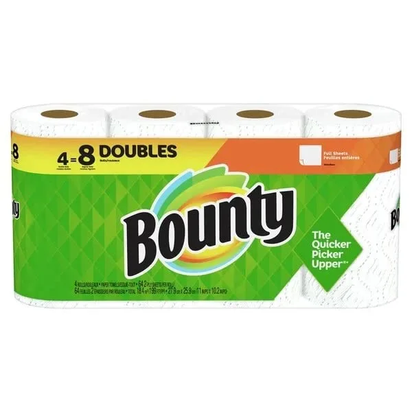 Bounty, Whole Double Roll, 4 Count